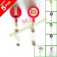 ID Card Yoyo Gada Utama Gantungan ID Card Holder Logo Satpam Gada Utama / 5pcs