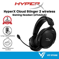 Headset Gaming tanpa wayar HyperX Cloud Stinger 2 676A2AA Hayat Bateri Untuk Komputer Riba Desktop P