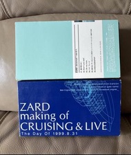 坂井泉水 Zard making of cruising & live 演唱會錄影帶1999