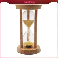 Lohobby 10 Min Wooden Yellow Sand Timer Hourglass for Kid Reading Game Playing Timer