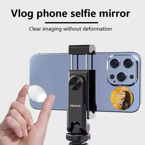 1Pc Universal Smartphone Selfie Vlog Mirror Portable Photo Video Selfie Vlog Accessories For IPhone 