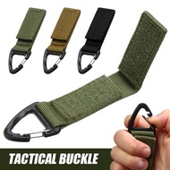 Portable Nylon Webbing Military Supplies / Hang Buckle Strap Carabiners Tactical Belt Clips Keychain
