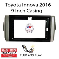 Toyota Innova 2016 9 Inch Android Player Casing