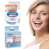 Bộ dụng cụ silicon cho răng giả làm trắng răng giả niềng răng cho răng mỹ phẩm bảo vệ răng của bạn Y
