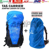 Aimpro Legion 50 L Hiking Travel Climbing Backpack