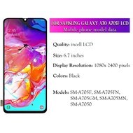 100% thử nghiệm A70 6.7 "Màn hình LCD cho Samsung Galaxy A70 A705 a705f sm-a705mn Màn hình LCD Bộ li