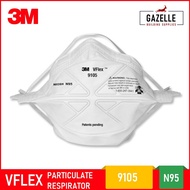 3M N95 Mask Vflex Particulate Respirator 9105 For Dust and Virus