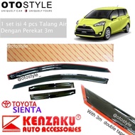 READY TALANG AIR SIENTA KENZAKU PREMIUM TOYOTA SIENTA (MADE IN TAIWAN) ADA LOGO