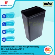 Large Plastic Basket Bucket Trolley Dininng Stand PDT3S / PDT3L Quality