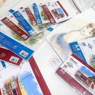 Takeyo Romace Watercolor Paper 300Gsm, Multi-Material Drawing Paper A3/A4/A5/A6
