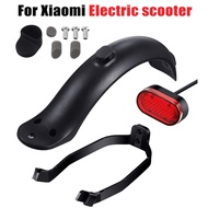 ▤♤ Durable Scooter Mudguard for Xiaomi Mijia M365 M187 Pro Electric Scooter Tire Splash Fender with Rear Taillight Back Guard