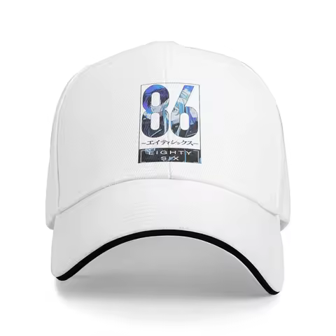 86 Eighty Six Anime Shin Lena Sandwich Caps Men Women Vintage Baseball Cap Light Novel Adjustable Su