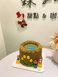 瑪利歐 公仔 客製化蛋糕 客製化生日蛋糕 生日 蛋糕 禮物 台北