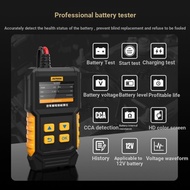 AUTOOL Car Battery Tester 12V Battery Tester Capacity Life Analysis Internal Resistance Test Instrum
