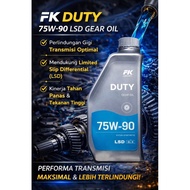 LSD FK Lubricant 75W-90 GL-5 1L Manual Car Axle Oil Original Innova, Fortuner, Ford