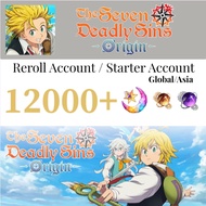 The Seven Deadly Sins Origin 7DS Origin Reroll/Starter Account