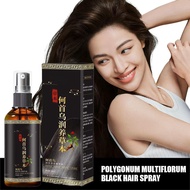 Polygonum Multiflorum Black Hair Spray Herbal Essences Nourish Black Hair Repair Damaged Smooth Q0i7