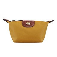 【LONGCHAMP】 迷你水餃零錢/收納包(黃)#新春精品