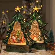 2023 Christmas Music Gift USB Christmas Lighting Can Play Christmas Music 2023 Decorations Christmas Christmas Tree Elderly Snowman Snowflake Gift Lighting
