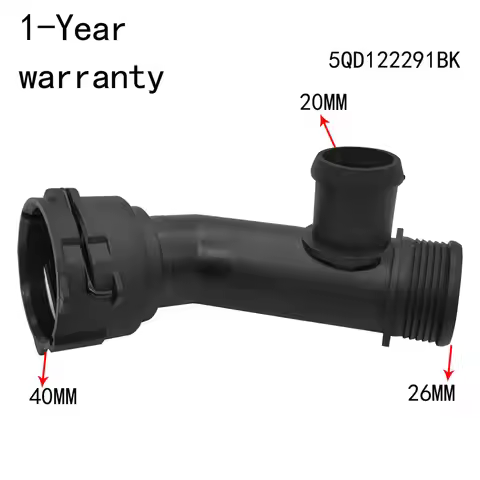 Water pipe joint For VW Passat Tiguan L Golf Magotan Jetta Teramont Audi Q2 A3 S3 Q3 Skoda Octavia K