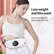 ✖✧CkeyiN EMS Microcurrent Waist Abdominal Massager High Frequency Vibration Weight Loss Belt Waist F