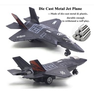 US Air Force Realistic Scale F-35 Fighter Jet Diecast Model Military Aircraft Metal Plane Collection