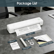 U8 Portable A4 Thermal Printer Wireless Bluetooth for Digital Nomads Road Trip & Mobile Office
