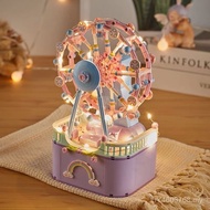 Creative Vile Toys Particle Merry-go-round Ferris Wheel 3001-3002 Building Blocks mini Compatible Le