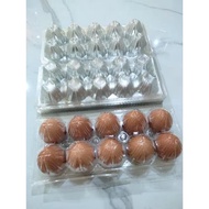 [10 PCS] EGG MICA WITHOUT LOCK EGG TRAY/ EGG TRAY/ CONTAINS 10 EGGS WITHOUT LOCK