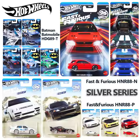 Hot Wheels Silver Series Fast & Furious, Batman Batmobile HNR88 1/64