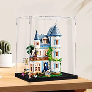 Transparent Acrylic Display Box For LEGO 42638 Good Friends Series Castle B&B Storage Case Dustproof