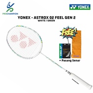 YONEX Astrox 02 Feel Gen 2 White Green Badminton Racket