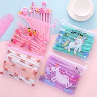 20PCS Cartoon ink pen set with pouch