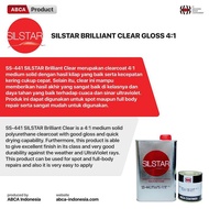 CLEAR COAT SILSTAR Brilliant Clear Gloss SS 441 1liter/set