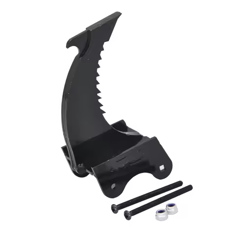 Metal Simulation Bucket Ripper Upgrade For HUINA 550 580 592 593 594 Remote Control Excavator Engine