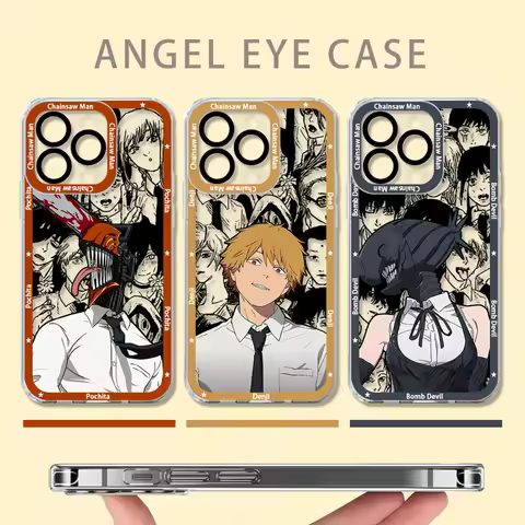 Chainsaw ManS Case For Xiaomi POCO X6 X7 X5 Pro X3 NFC F3 F5 F6 F7 Ultra M5S C65 M7 M6 Pro 4G 5G 14T