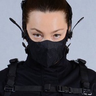 Cyberpunk mask Reusable x-pac cosplay filter mask Techwear mask