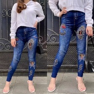 Women's jeans leggings 7/8 highwaist / lejing jeans highwast 7/8 / women's jeans leggings - MFMEI