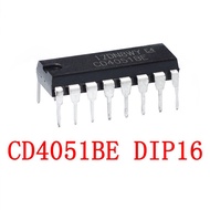 10-20PCS CD4051BE DIP16 CD4051 CD4051B 4051 DIP-16 New and Original IC Chipset
