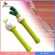 [Prettyia1] Badminton Racket Doll Racket Grip, Knitting Grip Protector
