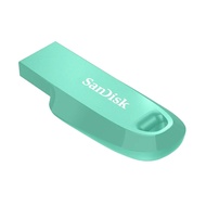 SANDISK Ultra Curve CZ550 128G USB 3.2 Flash Drive Green
