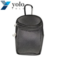 YOLO Golf Small Waist Bag, Storage Pocket Golf Tees Holder Golf Ball Bag, Golf Carrying Case Waist Hanging with Keyring Portable Golf Pouch Ball Holder Golf Training Accessories