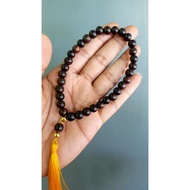 KAYU 33-grains Of Tamarind tasbih Wood tasbih galis asem tasbih 8mm Tamarind Wood tasbih Tamarind Wo