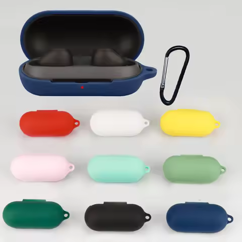 For Sony WF-C700N Case Solid Color Silicone Bluetooth Earphone Cover for Sony WFC700N soft Shockproo