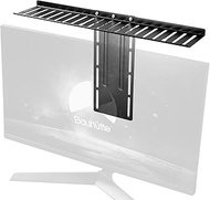 Bauhutte BHP-MR50-BK Stable Monitor Rack, Floating Soundbar, Display Board, Secure to Monitor, VESA