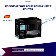 TP-LINK ARCHER BE230 BE3600 WIFI 7 ROUTER