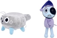 Dandy World Themed Plush Collection Soft Plushies for Teens Fans Home Decor & Gaming Merch（2 Pack）