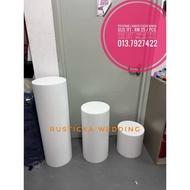 Polyfoam Cylinder Plain / Gabus Cucuk Bunga
