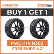 2pcs THUNDERER 195/50R16 MACH IV R302 88V XL Car Tires