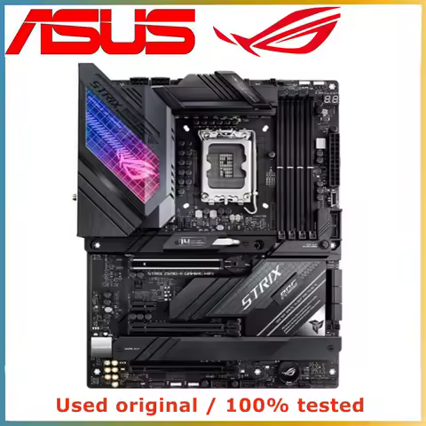 For ASUS ROG STRIX Z690-E GAMING WIFI Motherboard Socket LGA1700 CPU DDR5 6400(OC) MHz Memory Chipse
